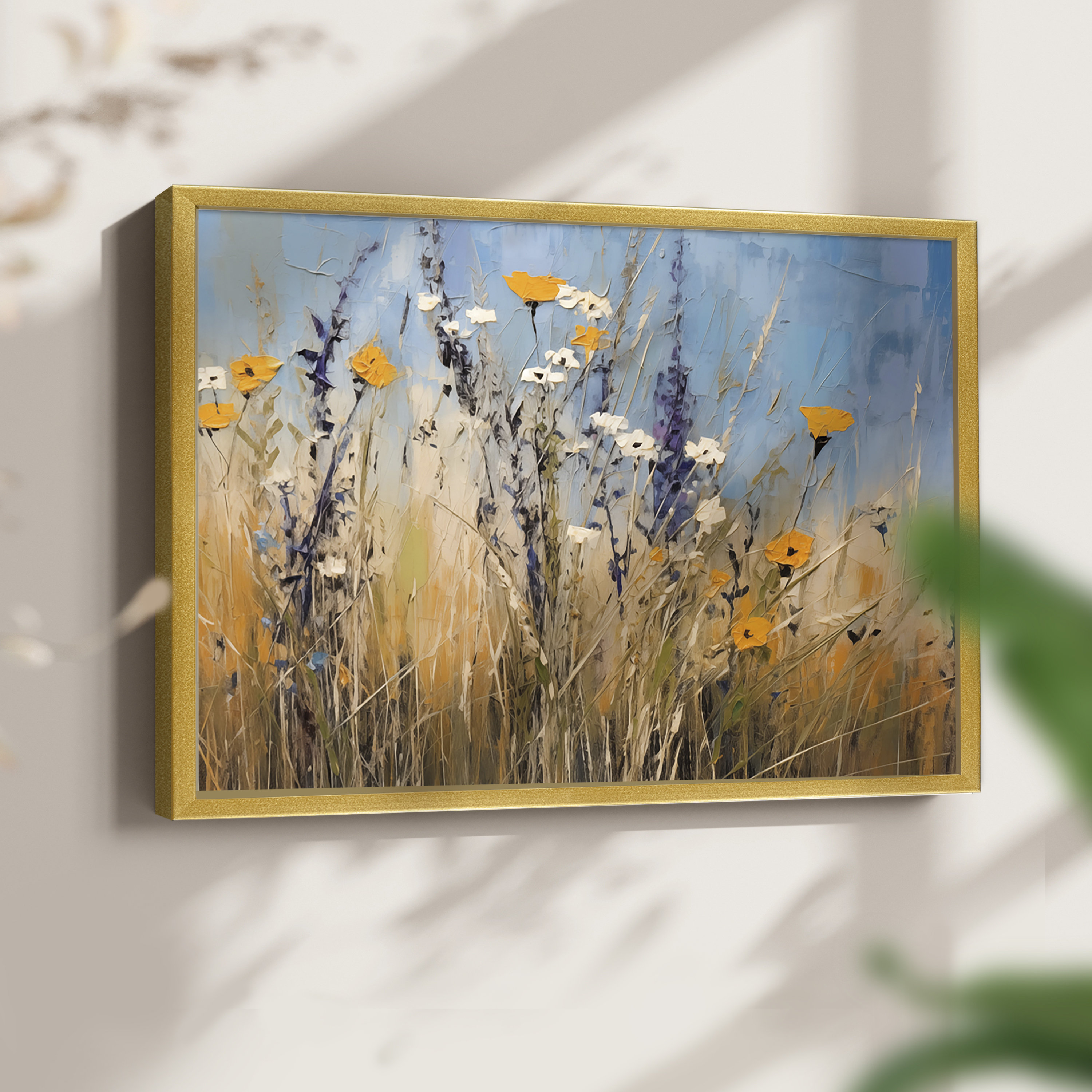 Winston Porter Floral Series-CXLI -Framed Print - Restickable